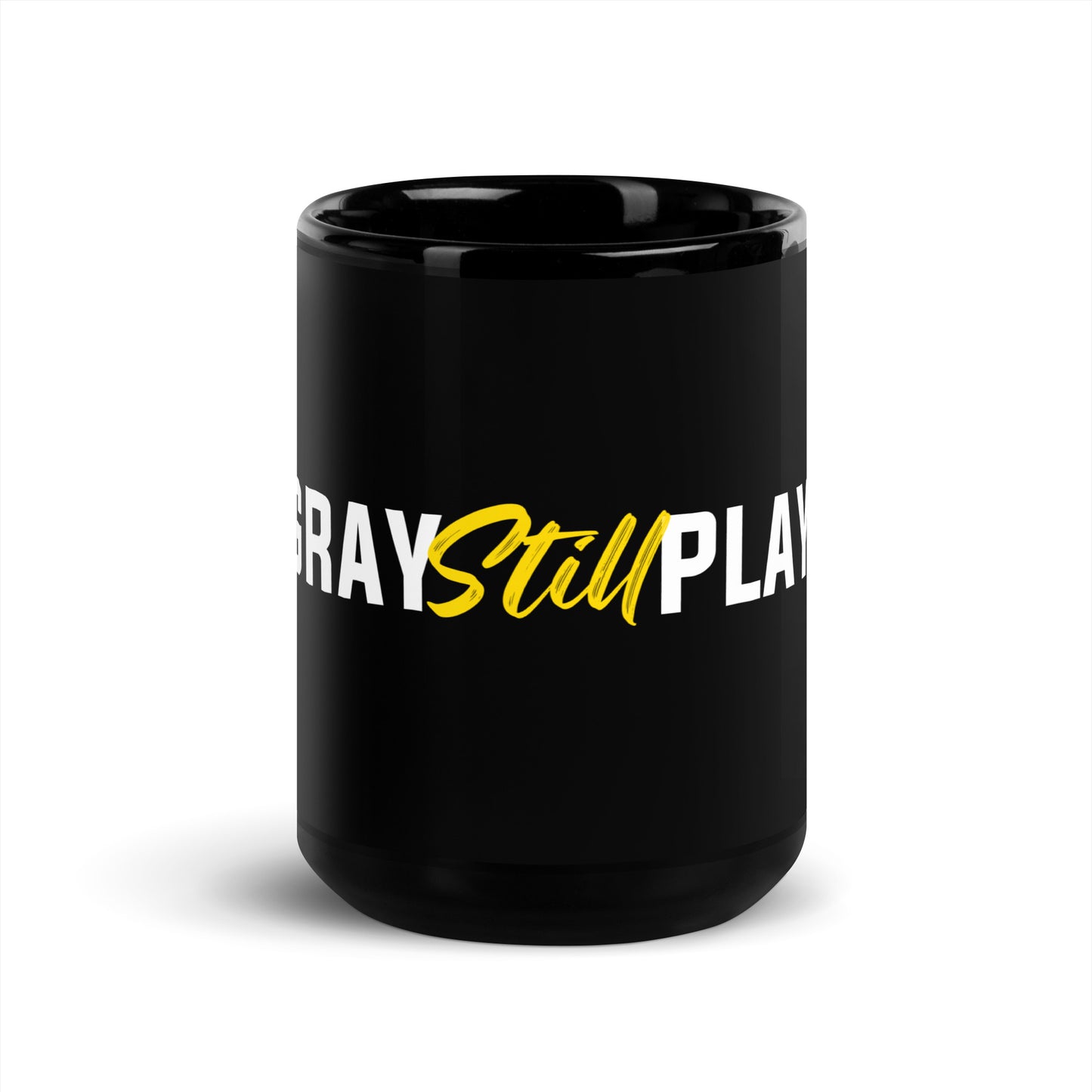 GrayStillPlays - Black Mug