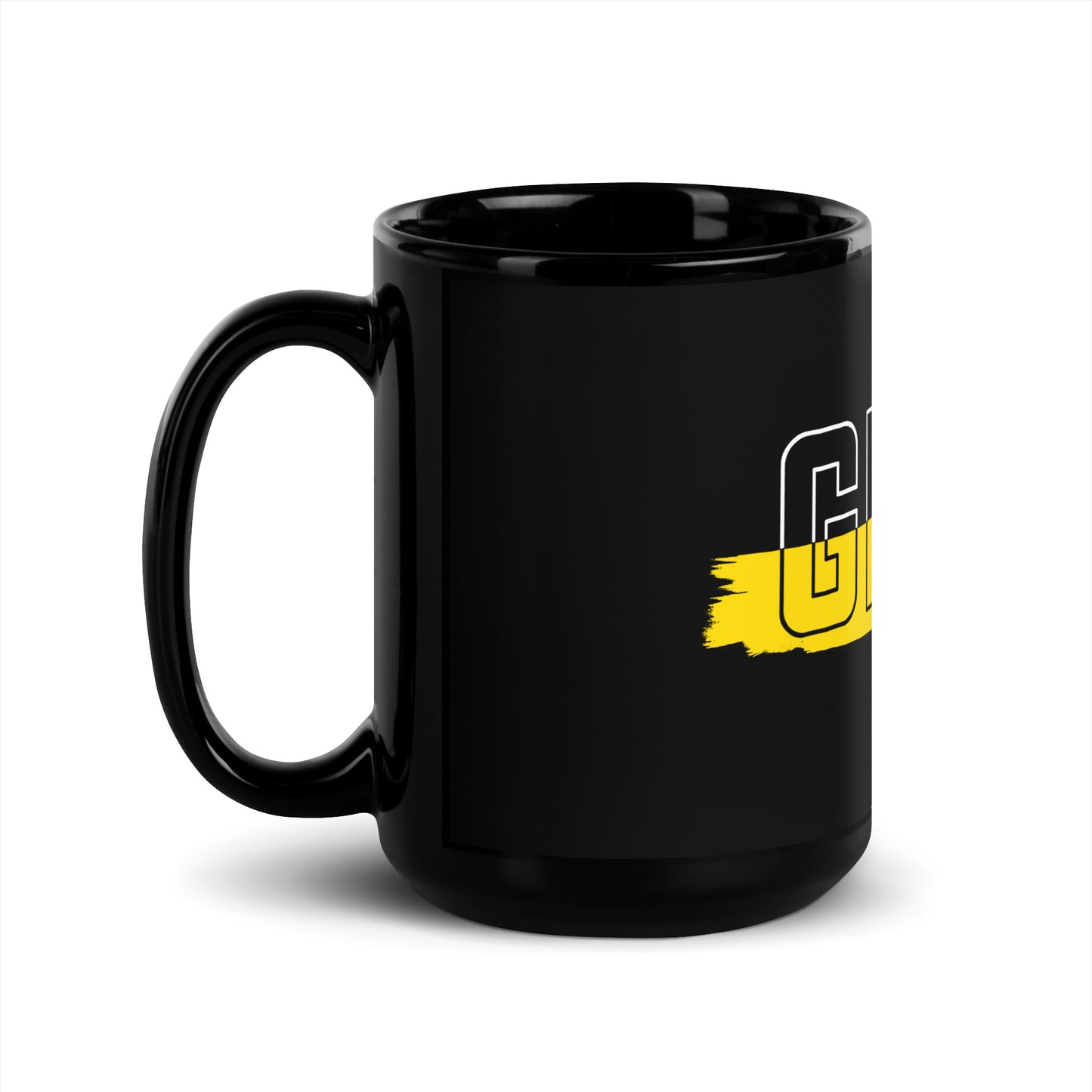 GRAY - Black Mug