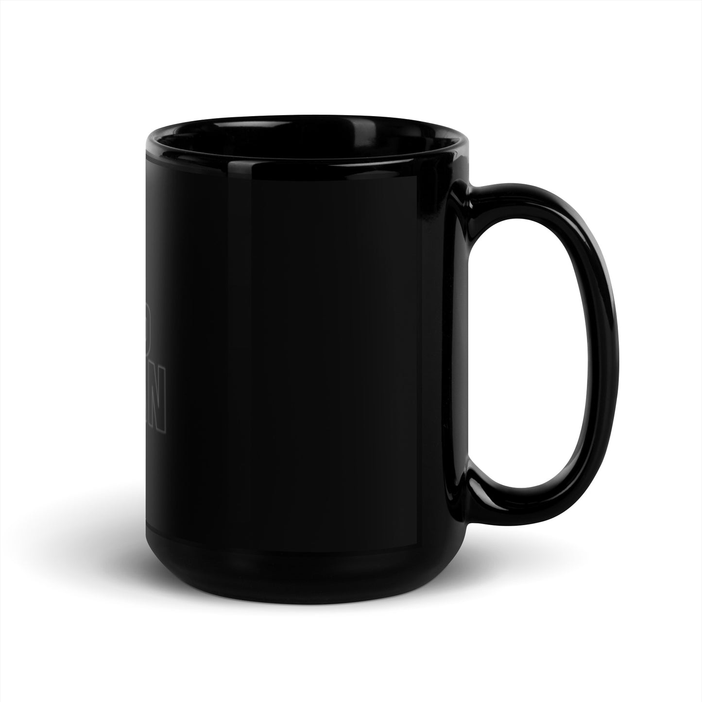 Not Today Satan - Black Mug