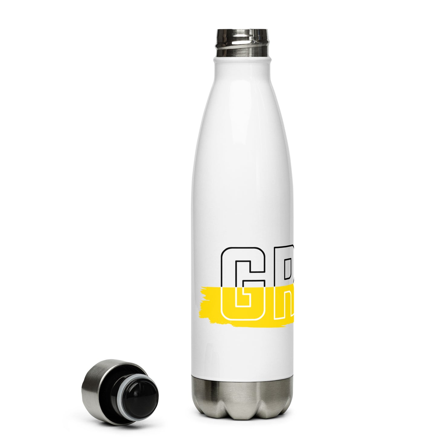 GRAY - Stainless steel water bottle