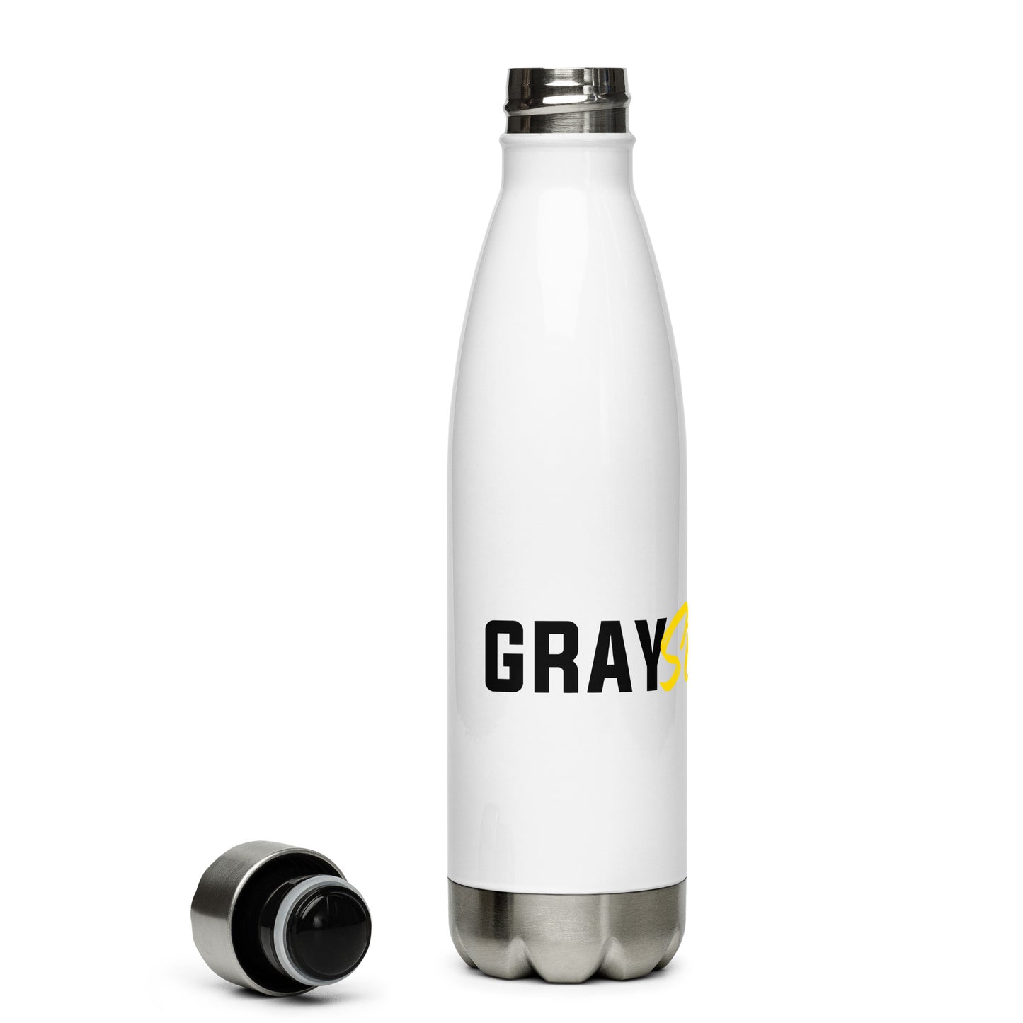 GrayStillPlays - Stainless steel water bottle