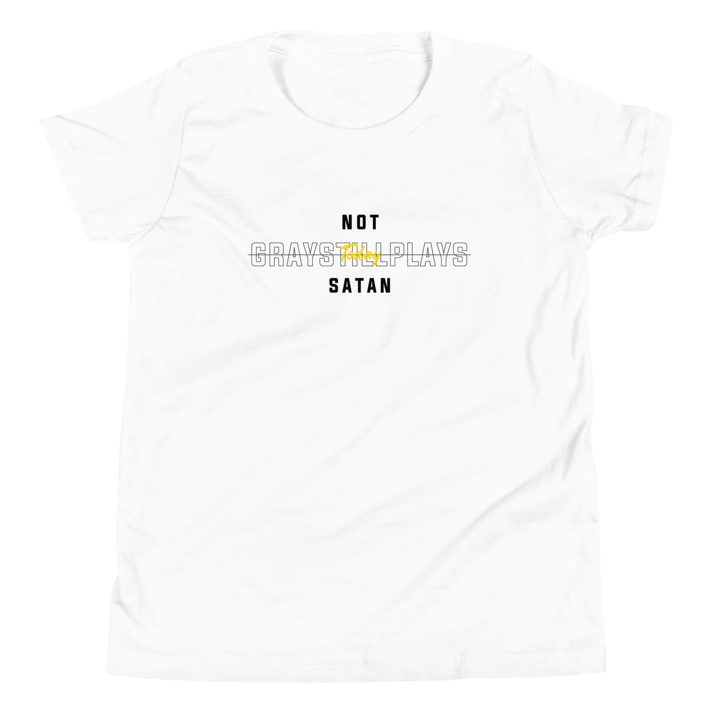 Not Today Satan - Kids Tee